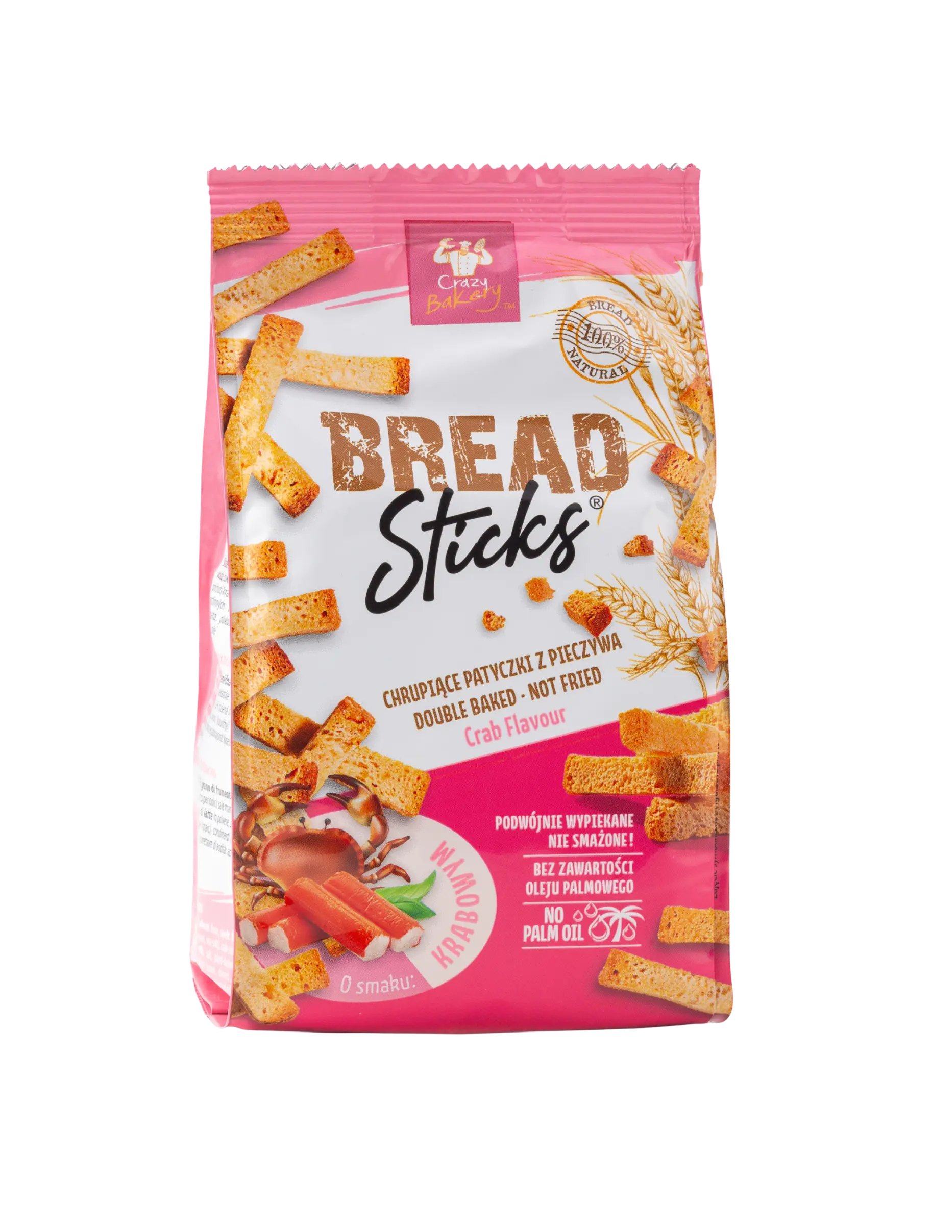 Bread Sticks Przekąska chlebowa zdrowa przekąska przekąska do szkoły