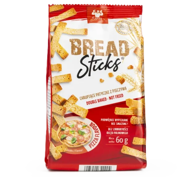 Bread Sticks Przekąska Pizza chlebowa zdrowa przekąska do szkoły